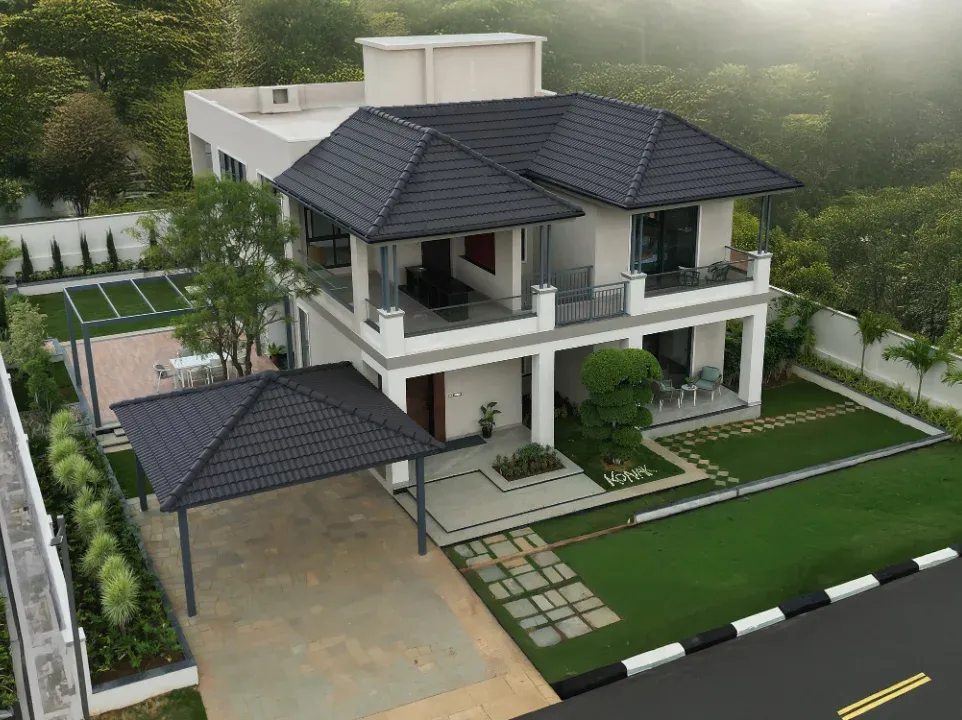 Apartment layout top view